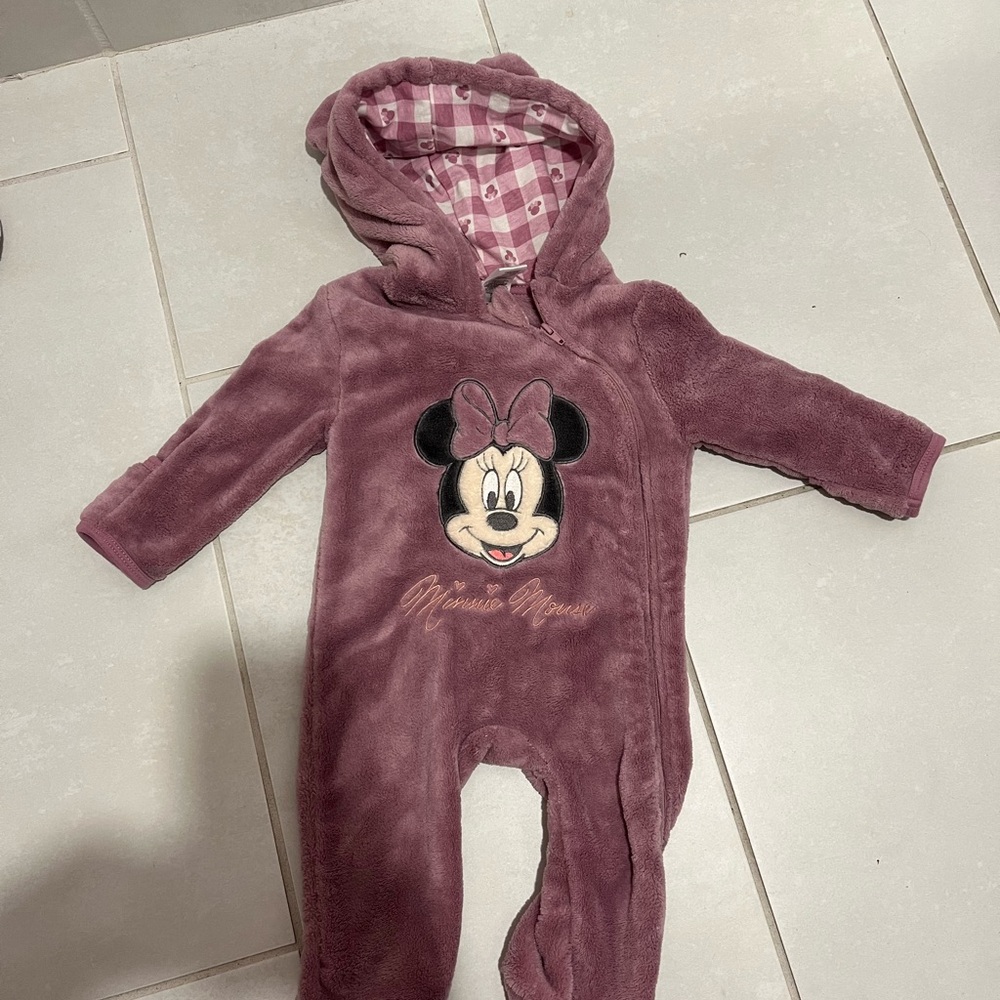 Disney Minnie Mouse Kids One Piece - Pink